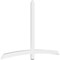 Ekena Millwork Bellingham Architectural Grade PVC Gable Bracket, 84"W x 56"H x 2"D x 4"F, 16/12 Pitch GBP084X56X0204BEL00 - alternate 1